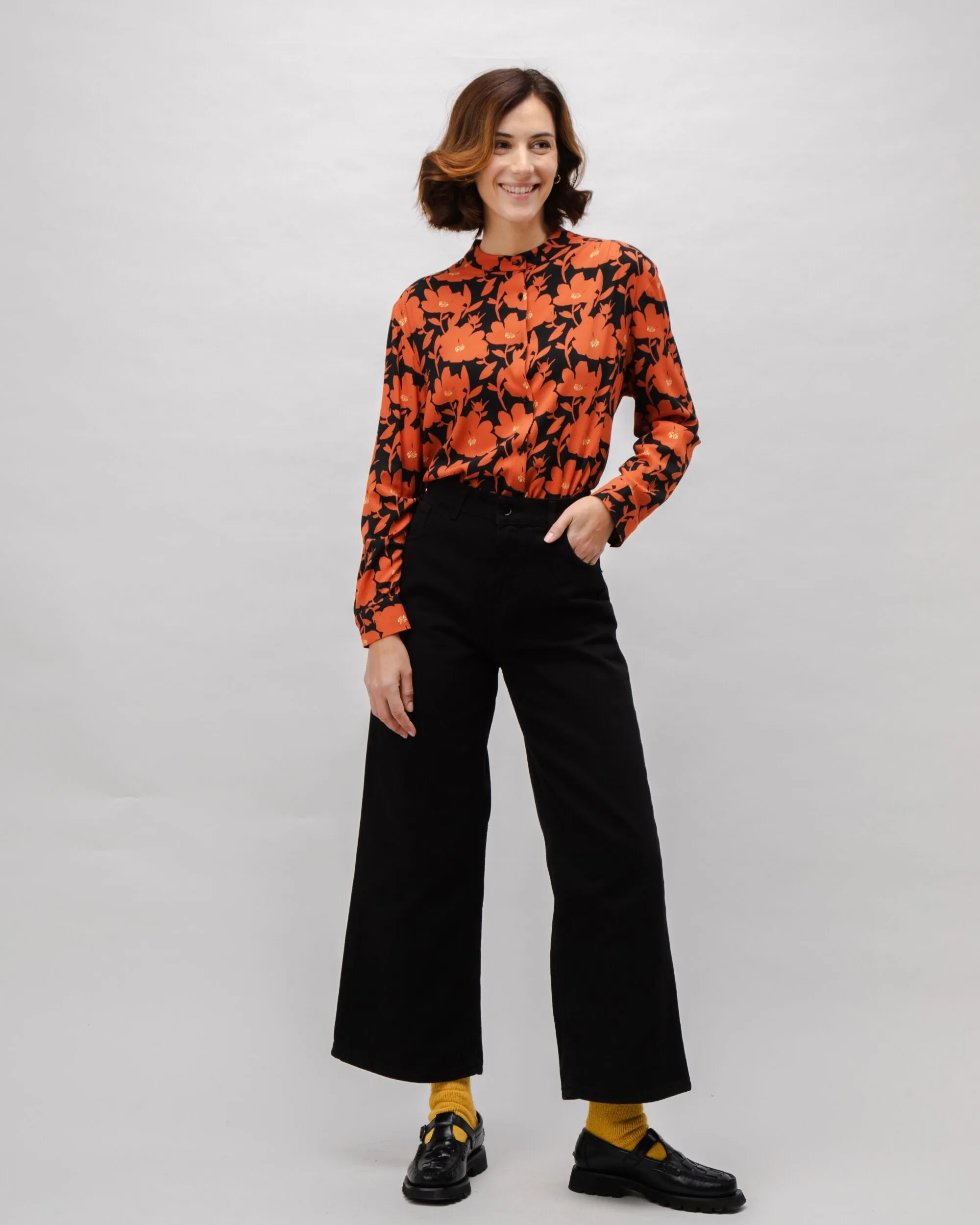 Casual Performance Sweat Wicking Lining 5 Pocket Twill Pants Black