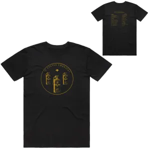 Versatile Style Trend Weekend Smart Look A State's Embrace Black T-Shirt