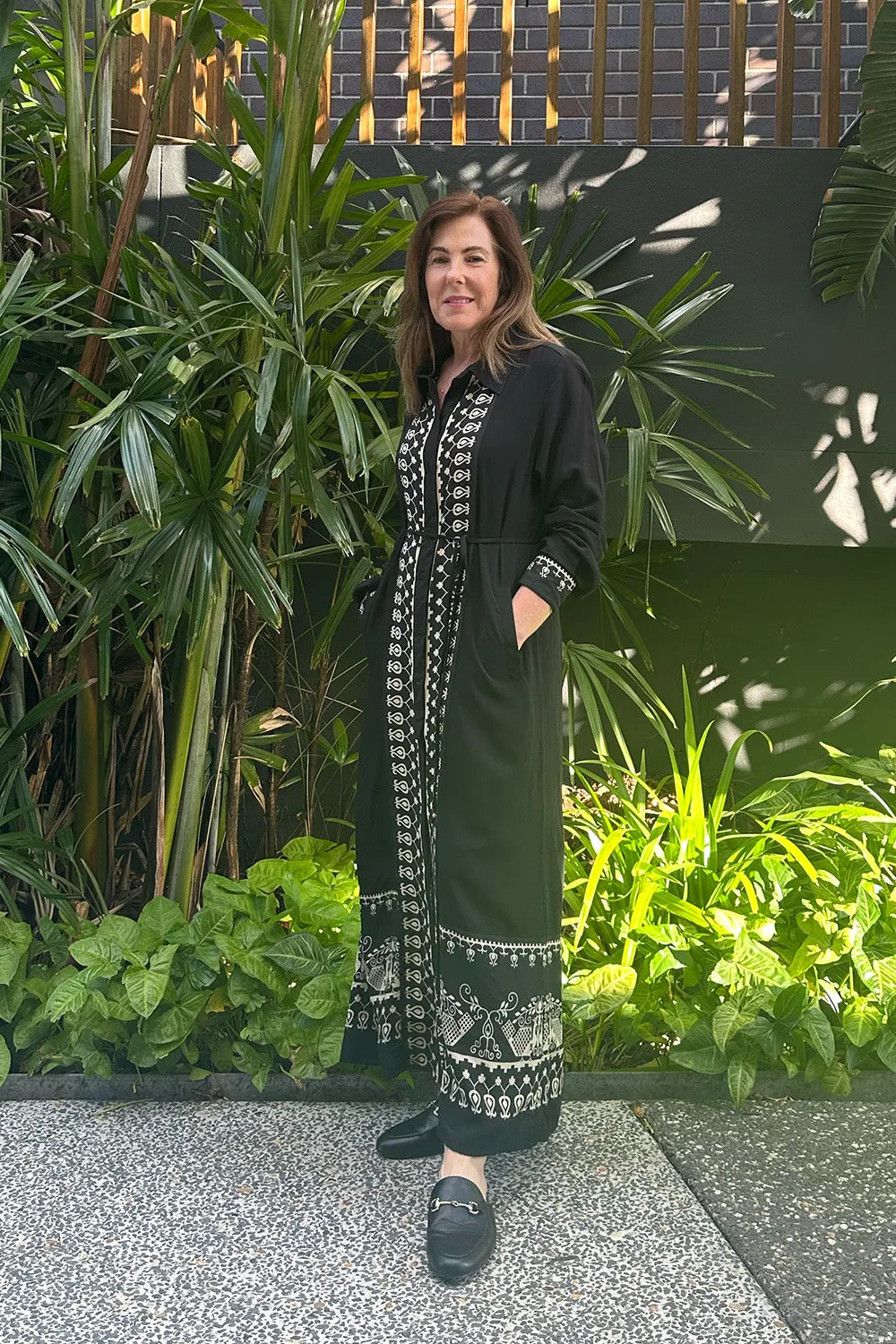 Abbey Shirt Dress in Baroque Smart Style