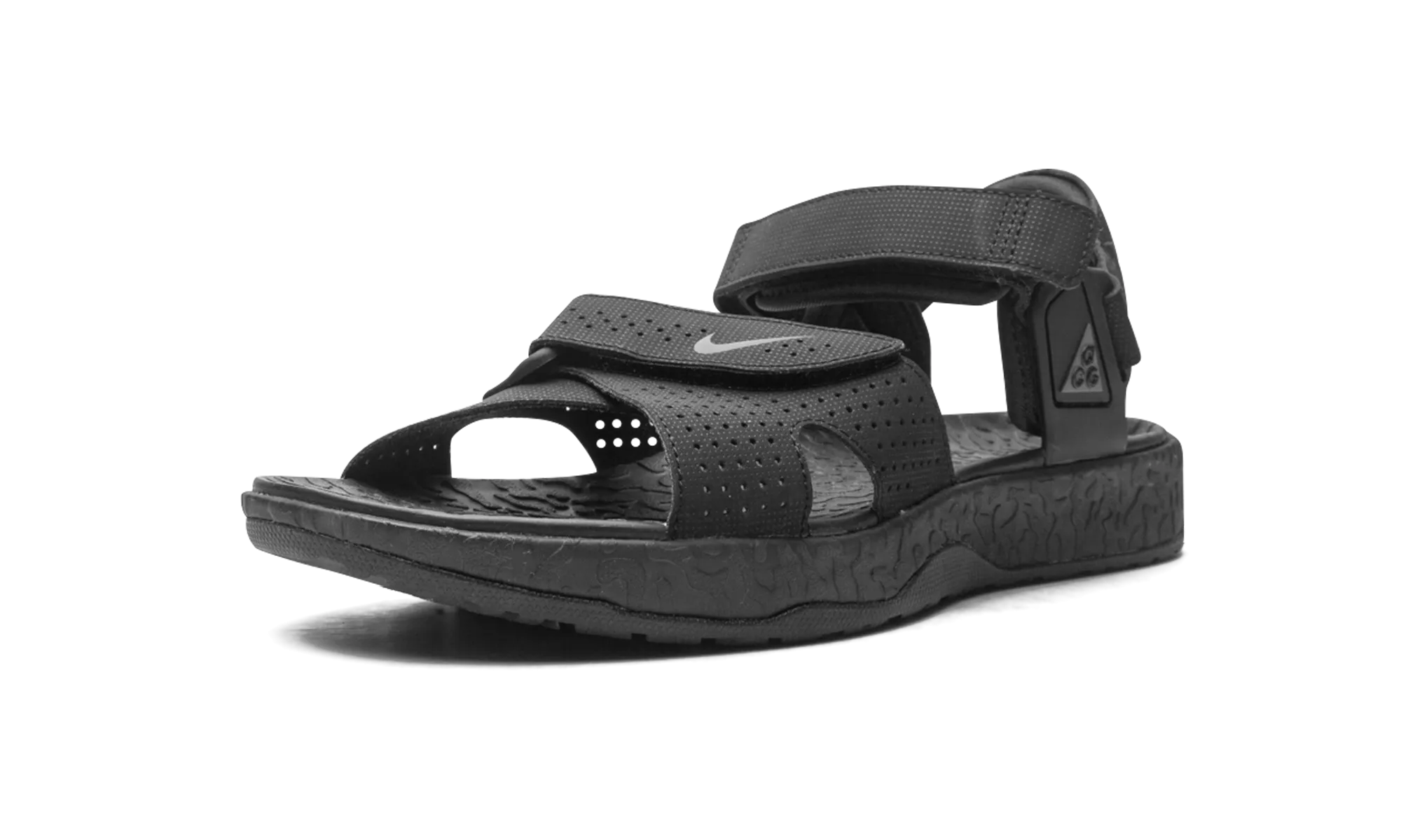 track - running Good Arch Support ACG AIR DESCHUTZ "TRIPLE BLACK"