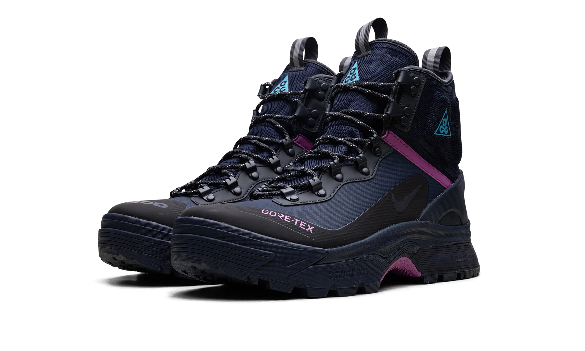 ACG Zoom Gaiadome "Teal Nebula" windy Sock Like Collar Fit