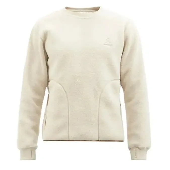 Gramicci Womens Boa Fleece Pullover Natural Neutral palette