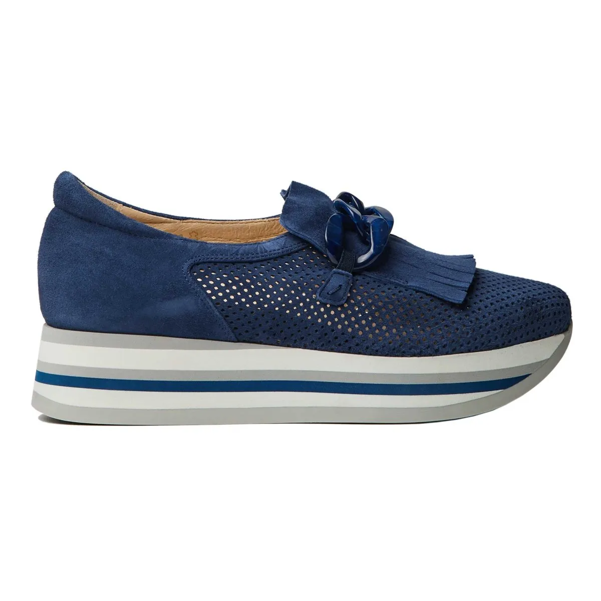 Softwaves Women's Caddie Ink Suede Stroll Ready No Effort