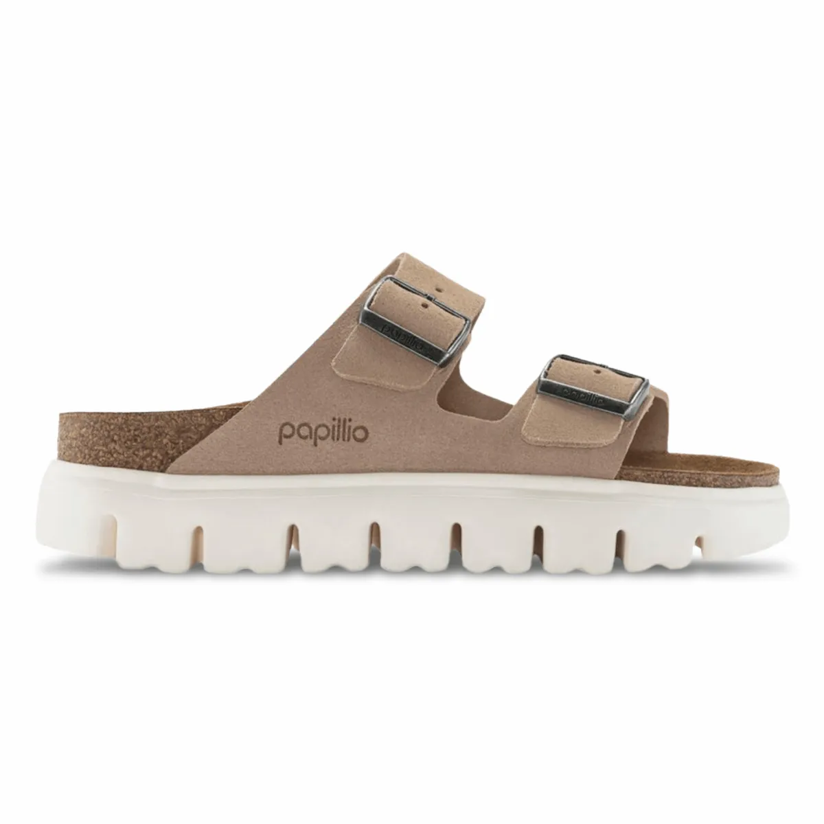 Birkenstock Women's Arizona Chunky Warm Sand Suede Team Day