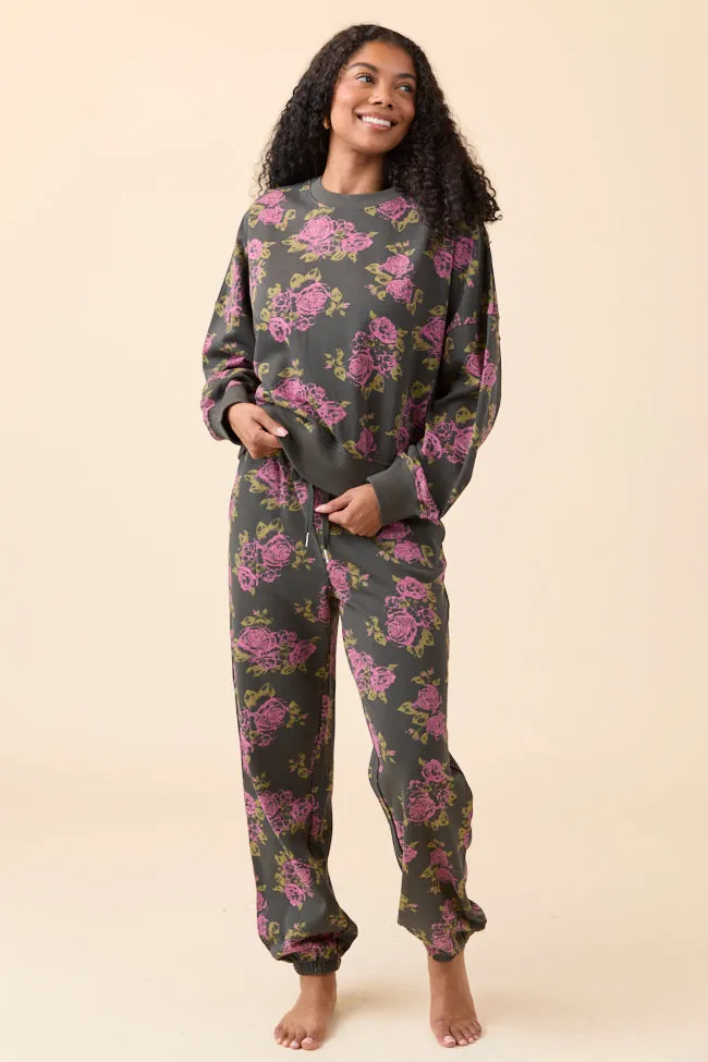 Victoria Rose Sweatshirt Thermal Insulation