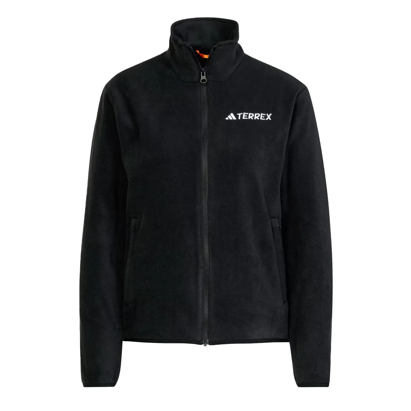 Adidas Terrex Womens Multi Essentials Full-Zip Fleece Jacket Black Sport Gear Effortless Layer