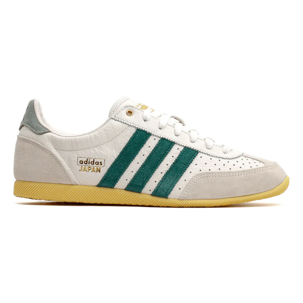 Adidas Women's Japan Off White/Collegiate Green/Orange Tint Sporty Style