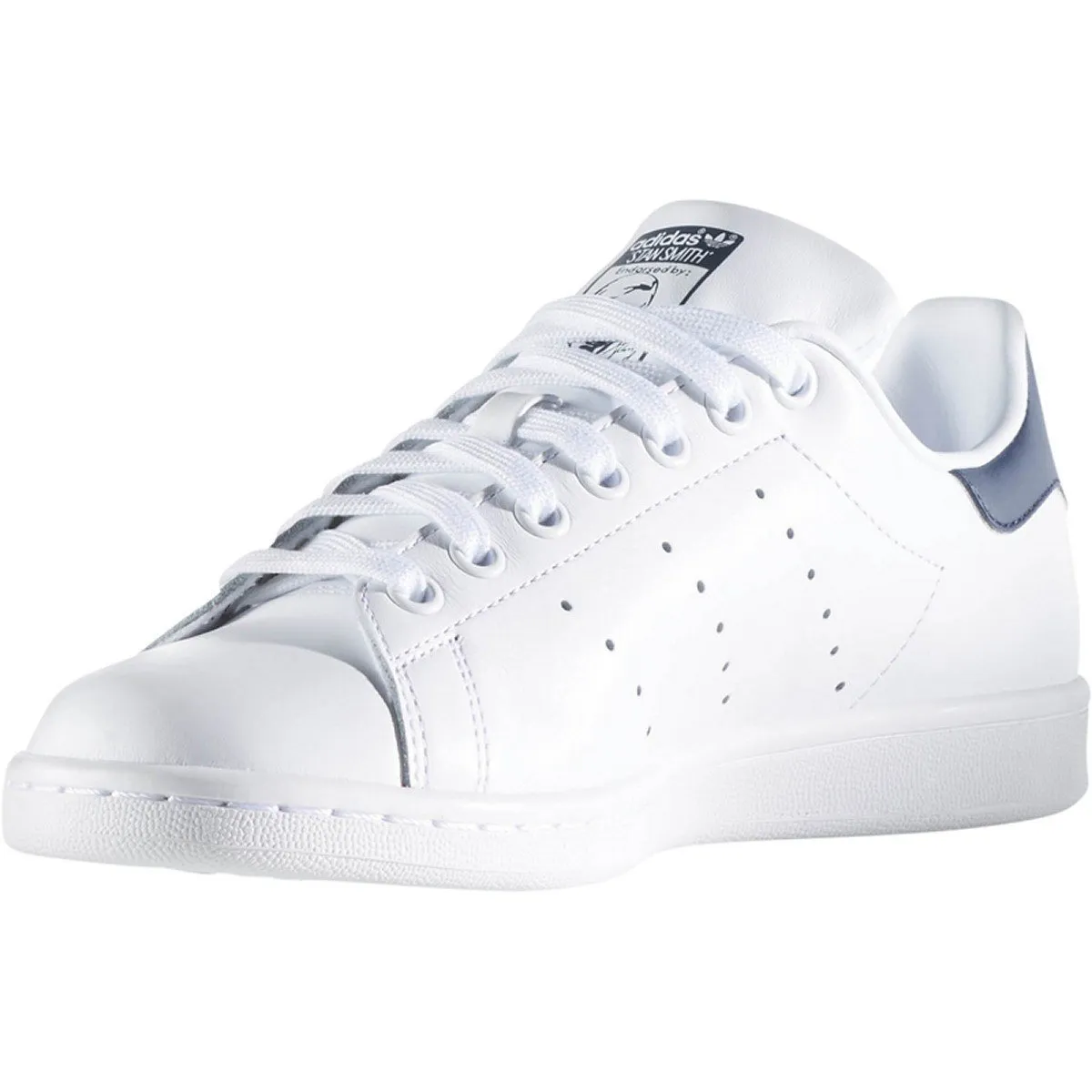 Airport Walk Durable Fit Adidas Women's Stan Smith White/Navy