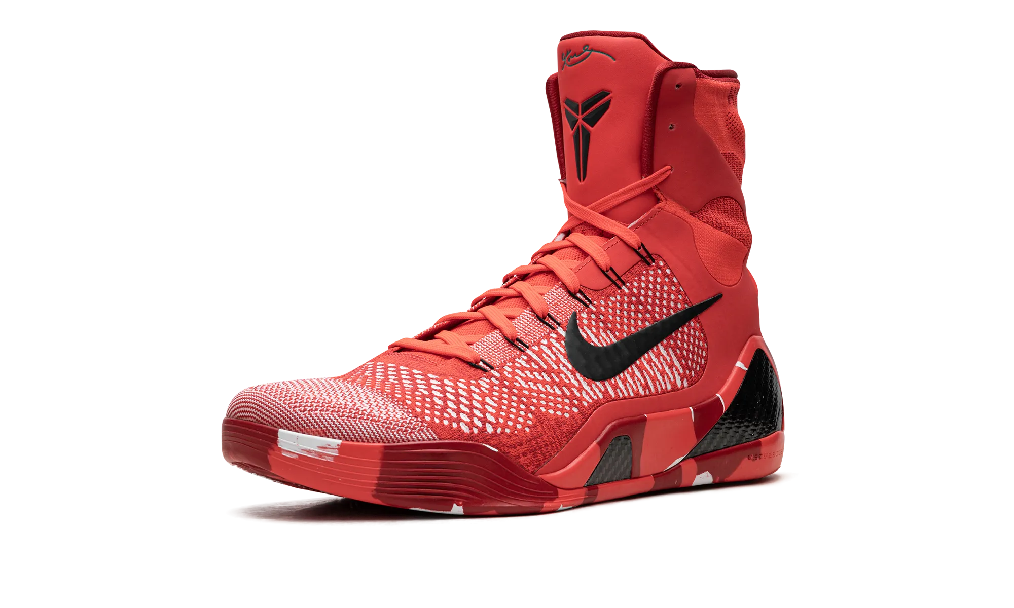Kobe 9 Elite "Christmas" toe - box - roomy shoes Heart - rate control