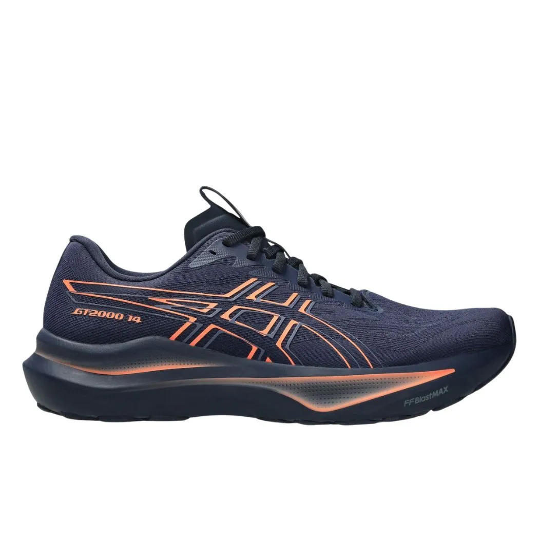 Snug Heel Cup asics GT-2000 14 Men's Running Shoes