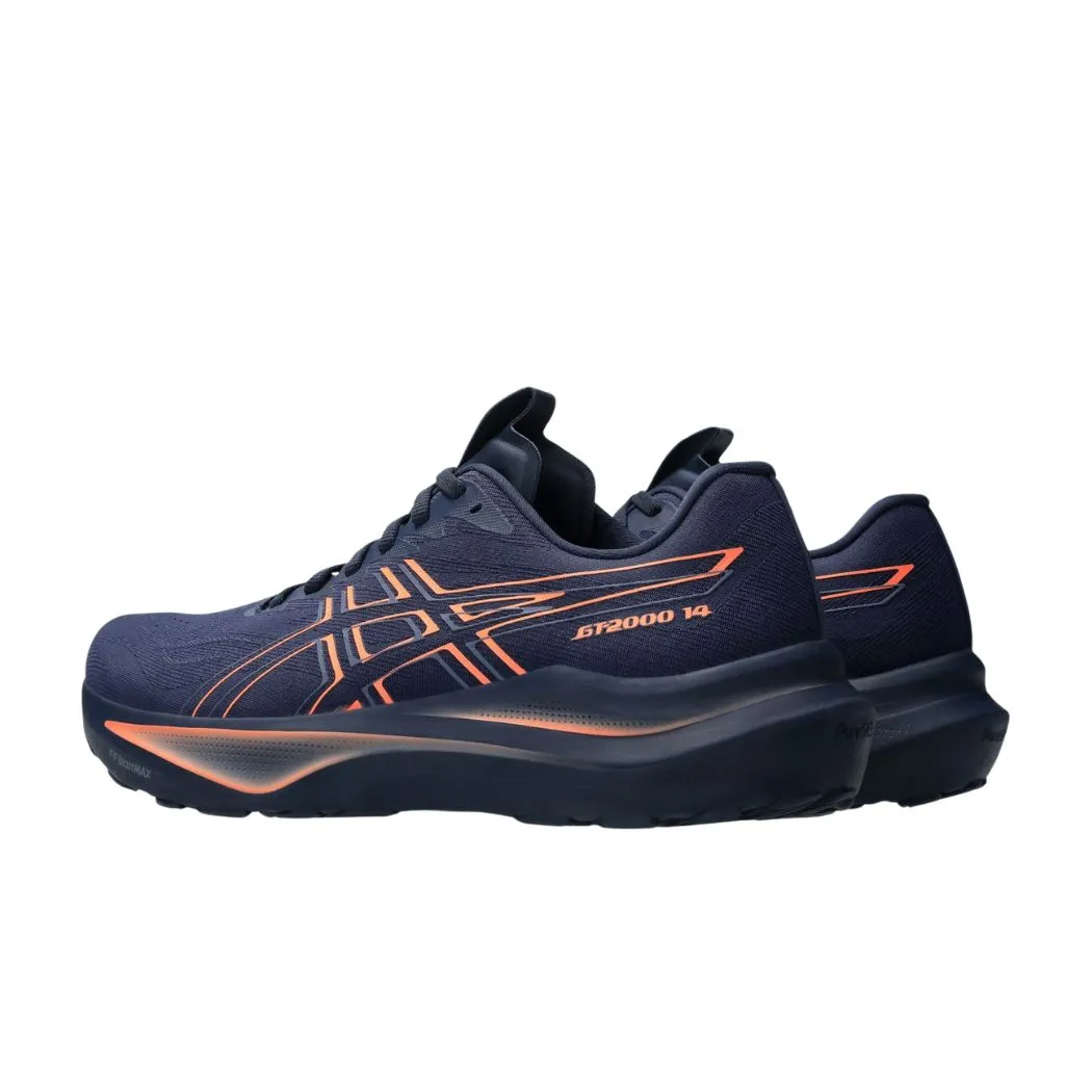 hand - washable Midfoot Stabilizer asics GT-2000 14 Men's Running Shoes