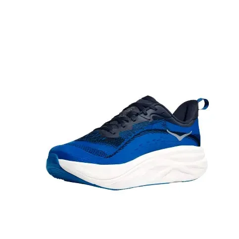 running for mental health Hoka Mens Trainer Skyflow Varsity Navy/Electric Cobalt