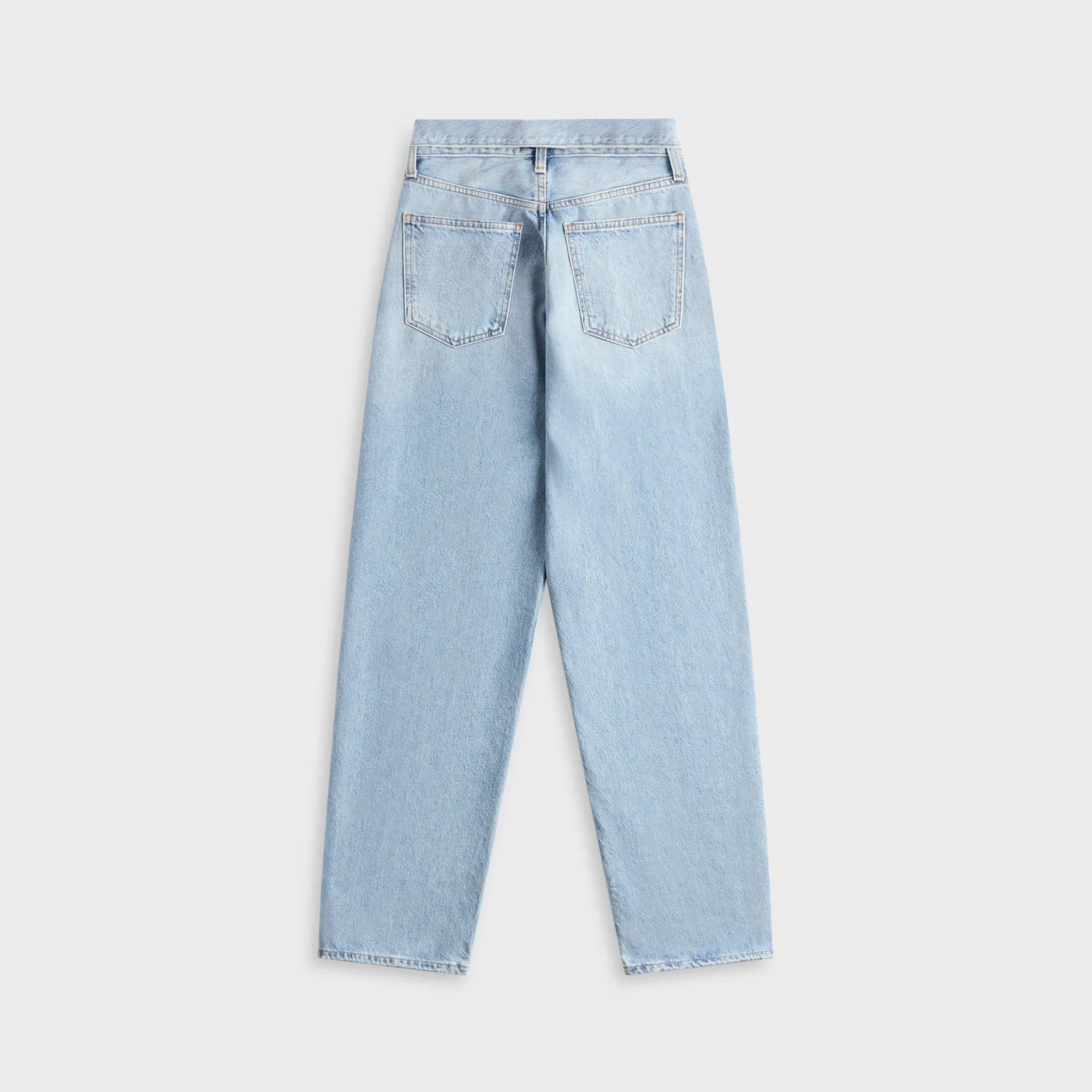 Cool And Simple Everyday Vibrant Agolde Echo Taper Jean - Syllable