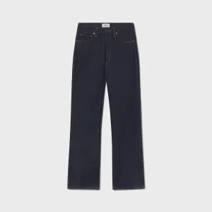 Curved Seam Construction Home Comfort Party Look Modern Minimalist Agolde Leena Jean - Rinse