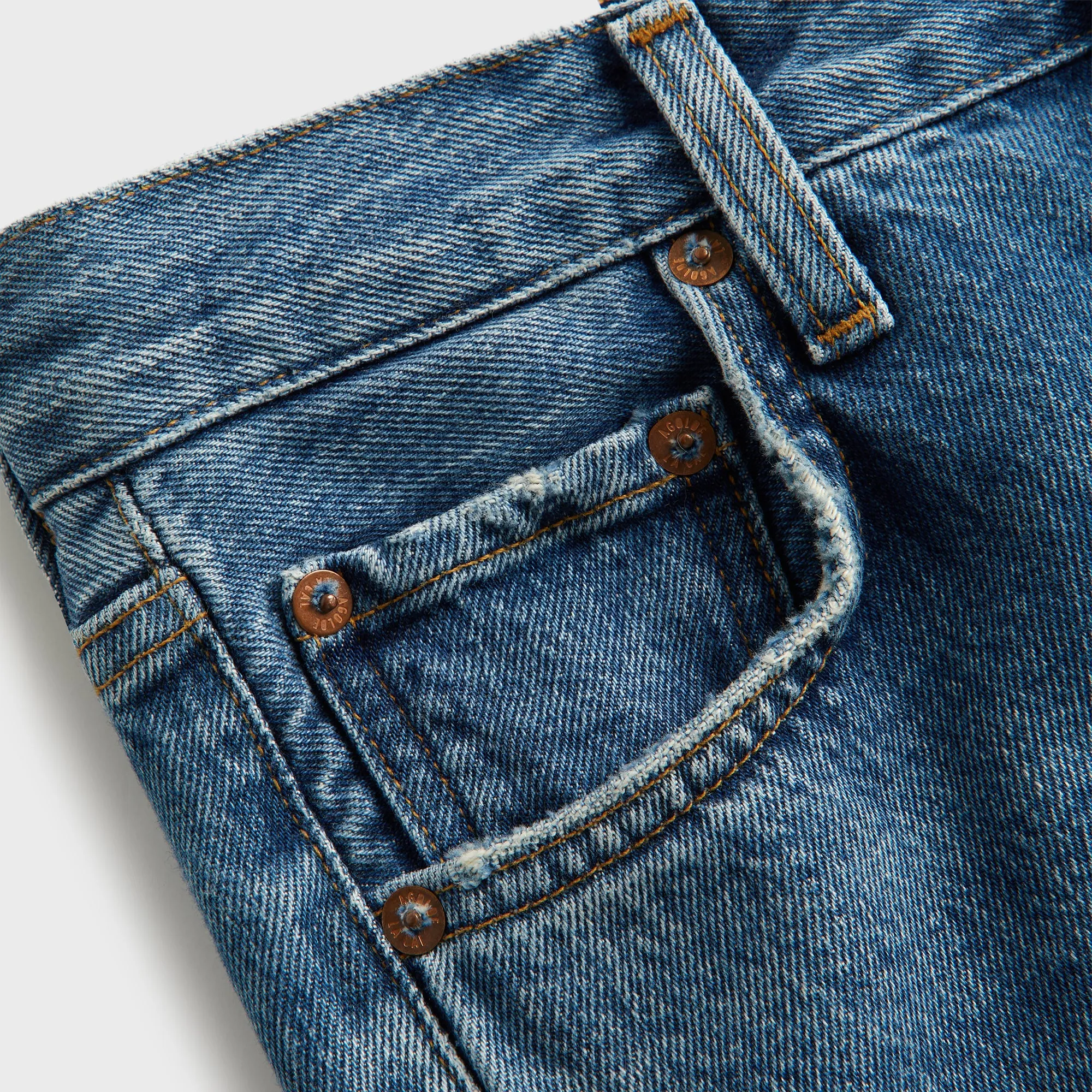 Daily Basic Agolde V-Waist Baggy Jean - Cascade