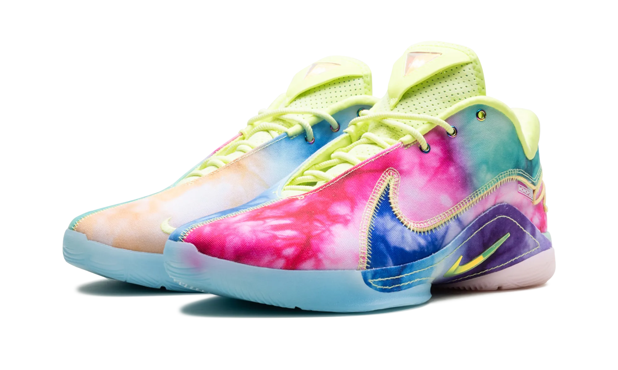 LeBron 22 "What the Monopoly Tie-Dye (Translucent Outsole)" dot - pattern shoes Blister Free Interior