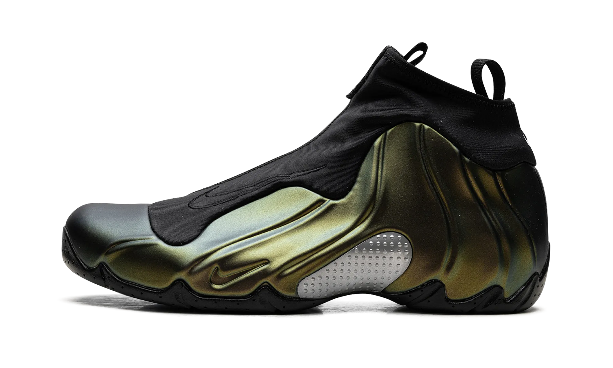 contoured shoes Air Flightposite "Metallic Gold"