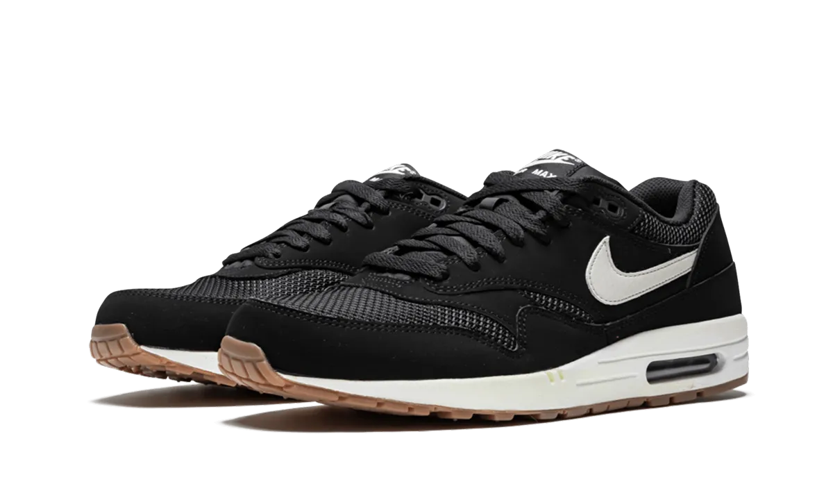durability - brand shoes Abrasion Resistant Material Air Max 1 Essential "Black"