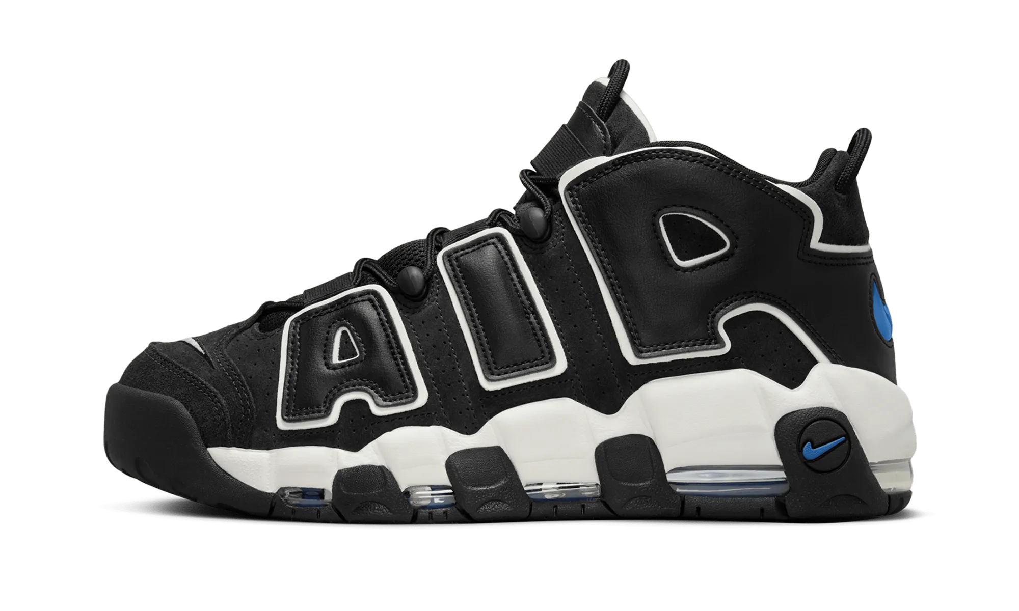 thin sole shoes comfortable - experience shoes Air More Uptempo 96 "Black Star Blue"