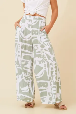 ReinforcedSeams Soft Brushed Lining AKARIA WIDE LEG PANTS