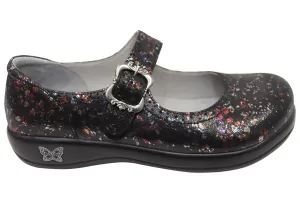 School Jog Alegria Kourtney Womens Leather Mary Jane Shoes