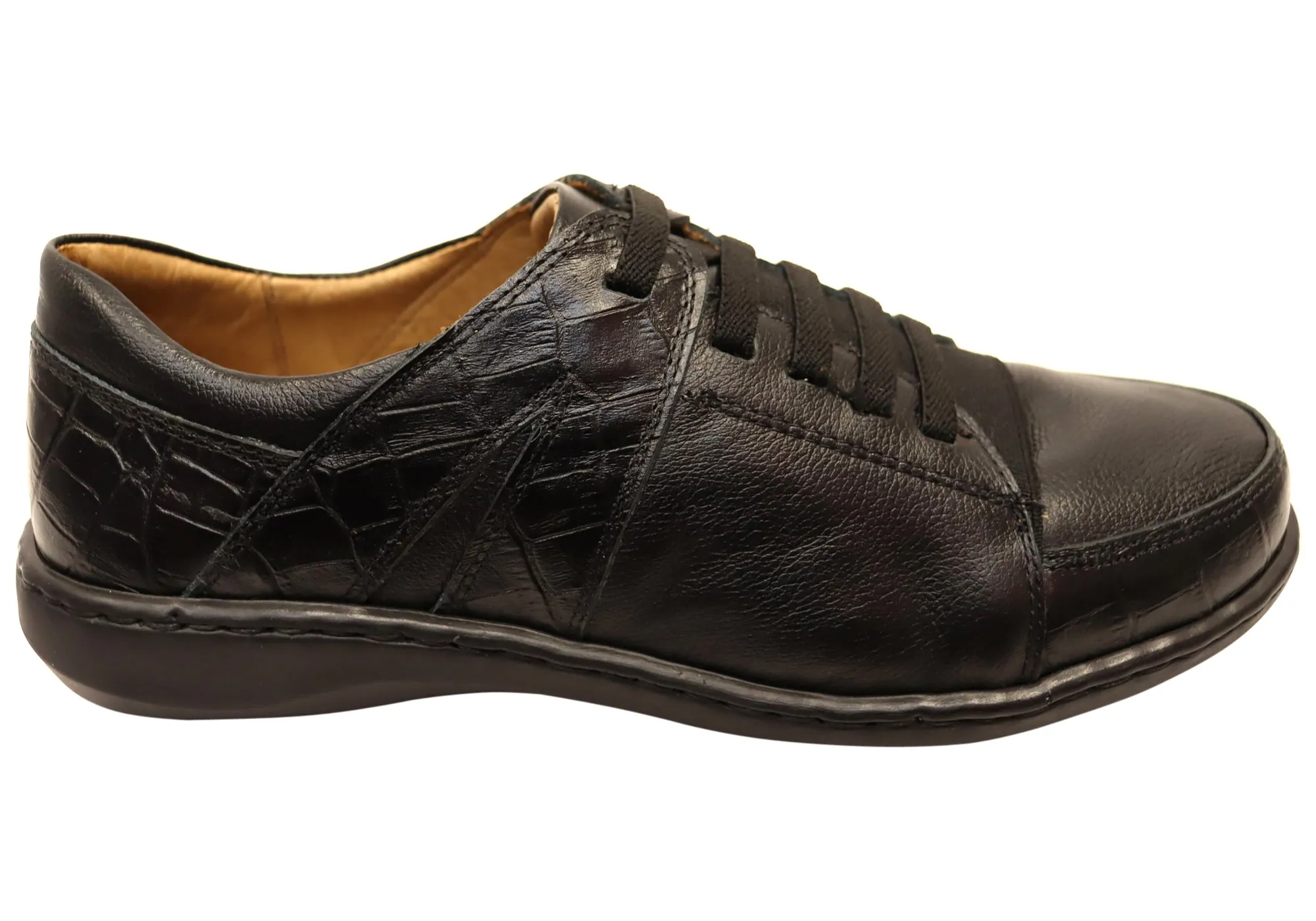 Opananken Valley Womens Comfortable Brazilian Leather Shoes Slow Walks