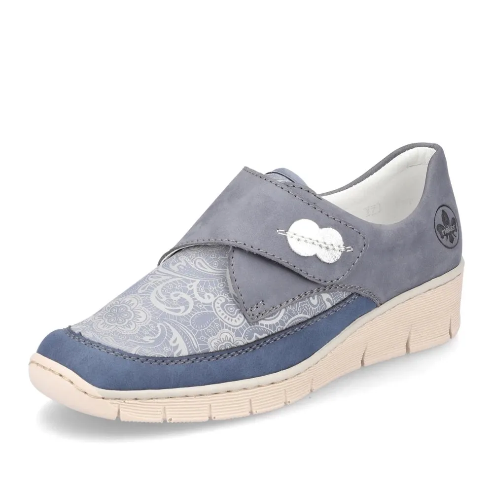 Rieker 537C0-15 Classic Velcro Shoe Outfit Key