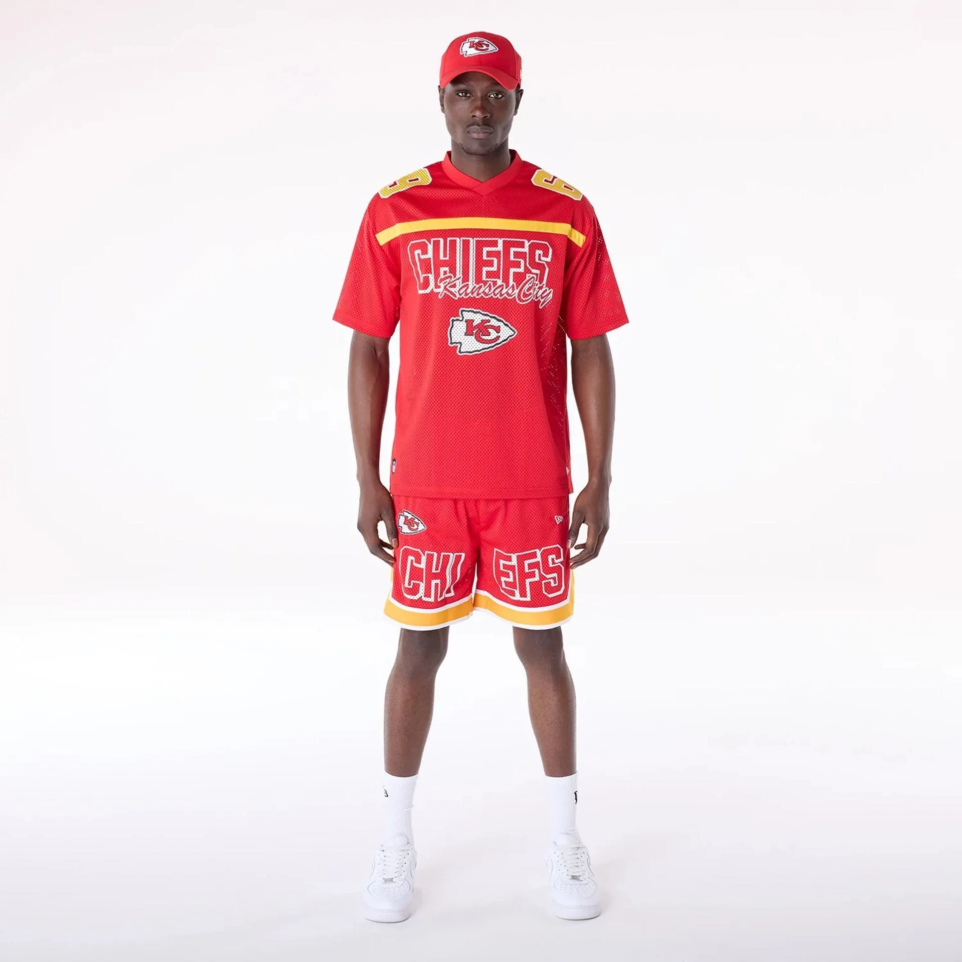 Kansas City Chiefs NFL Mesh Red Shorts Stay Cool surfing attire