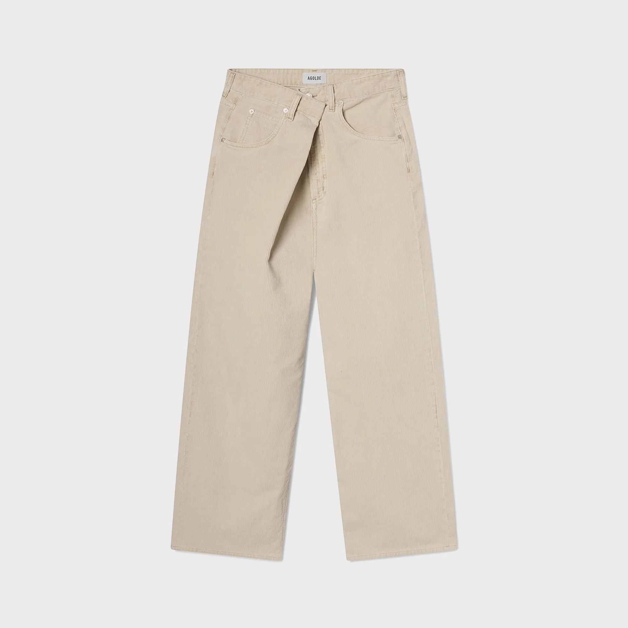 Agolde Vana Jean - Rice Grass Sunny Vibes Office Wear Stretch Soft