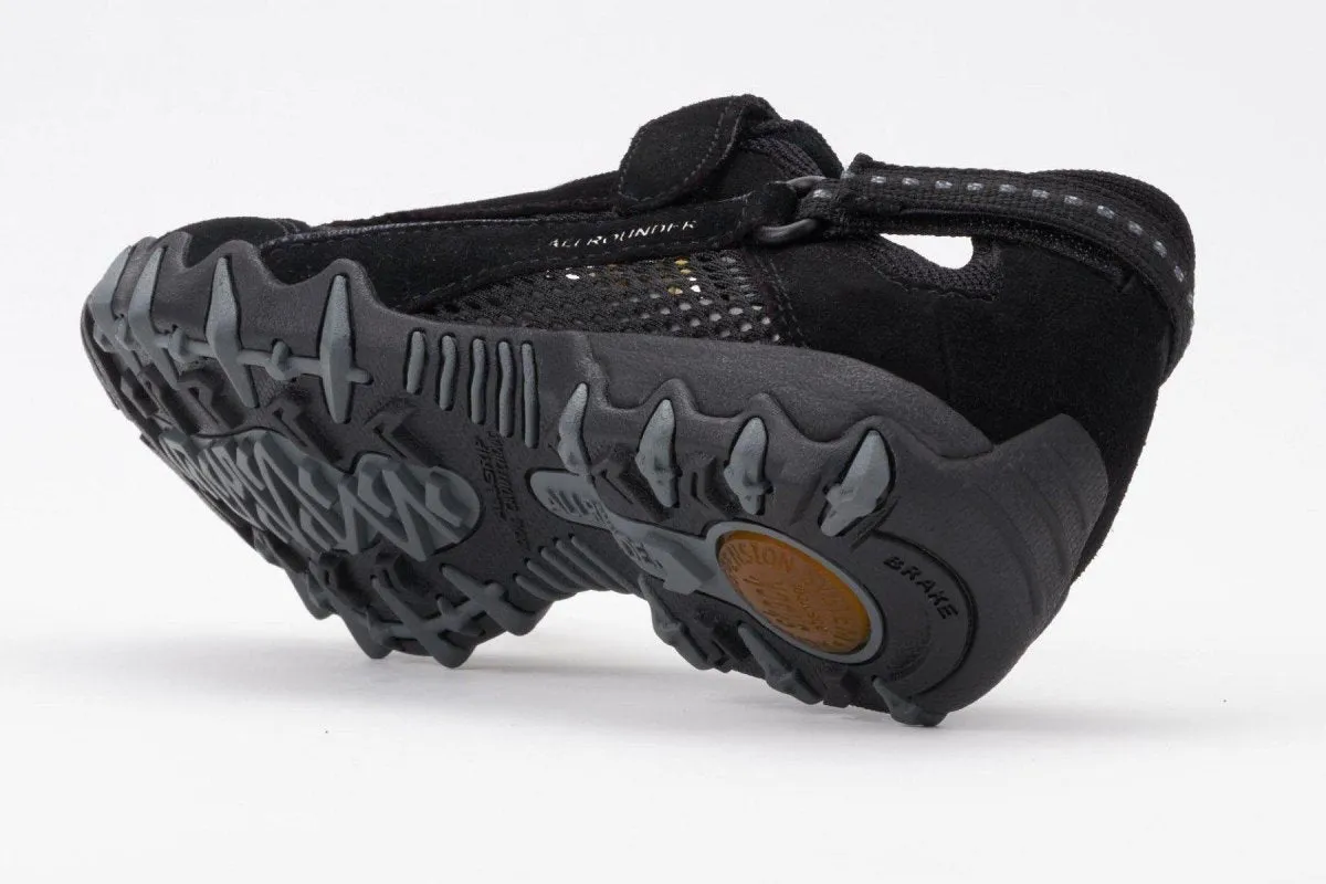 Mobile Steps Allrounder Women's Niro Black Suede/Mesh