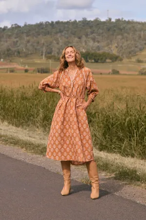 Robin Tunic Dress in Millefiori Picture Perfect