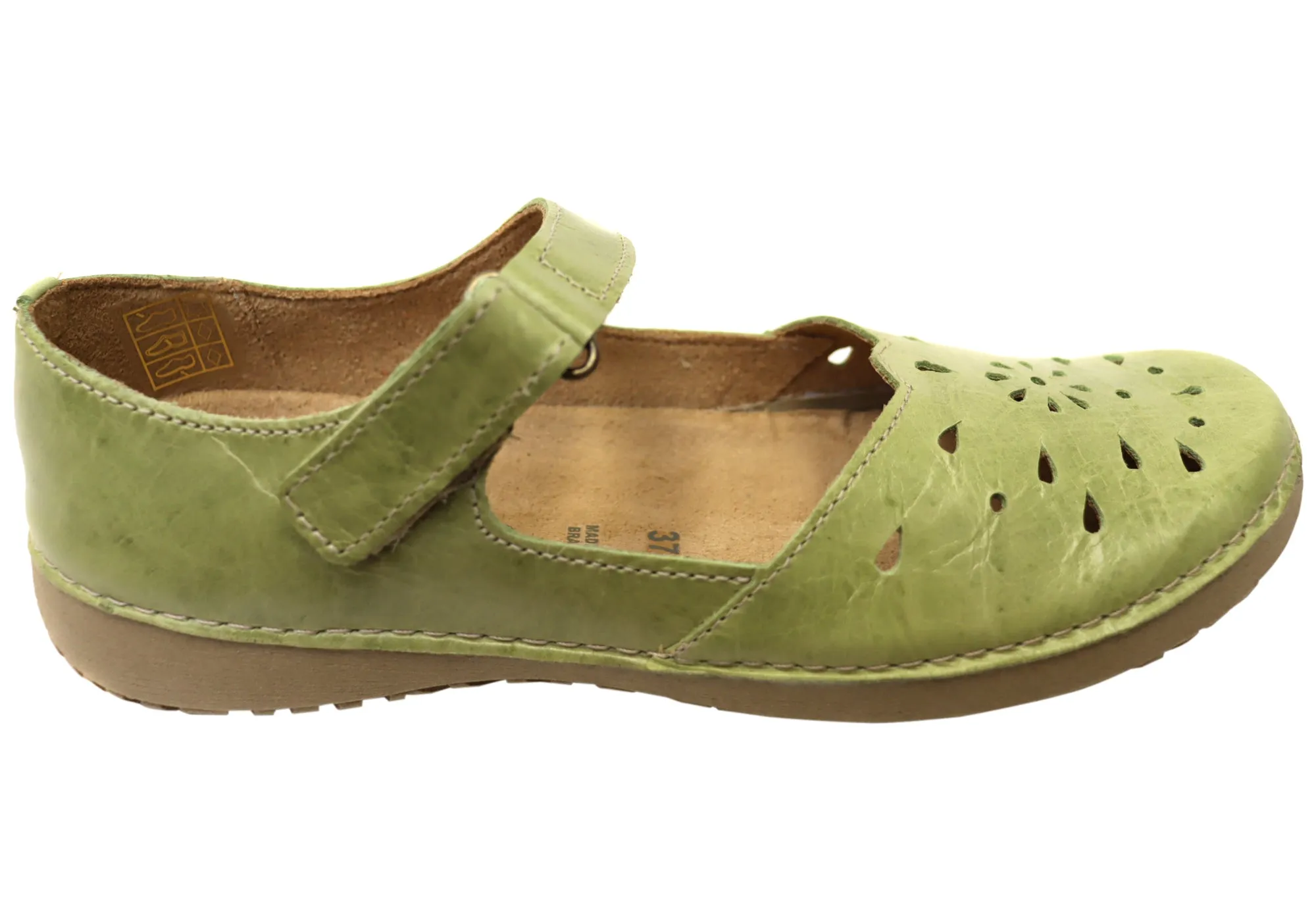 Smile Step Comfortable Cushion Andacco Dorita Womens Comfortable Leather Shoes Made In Brazil