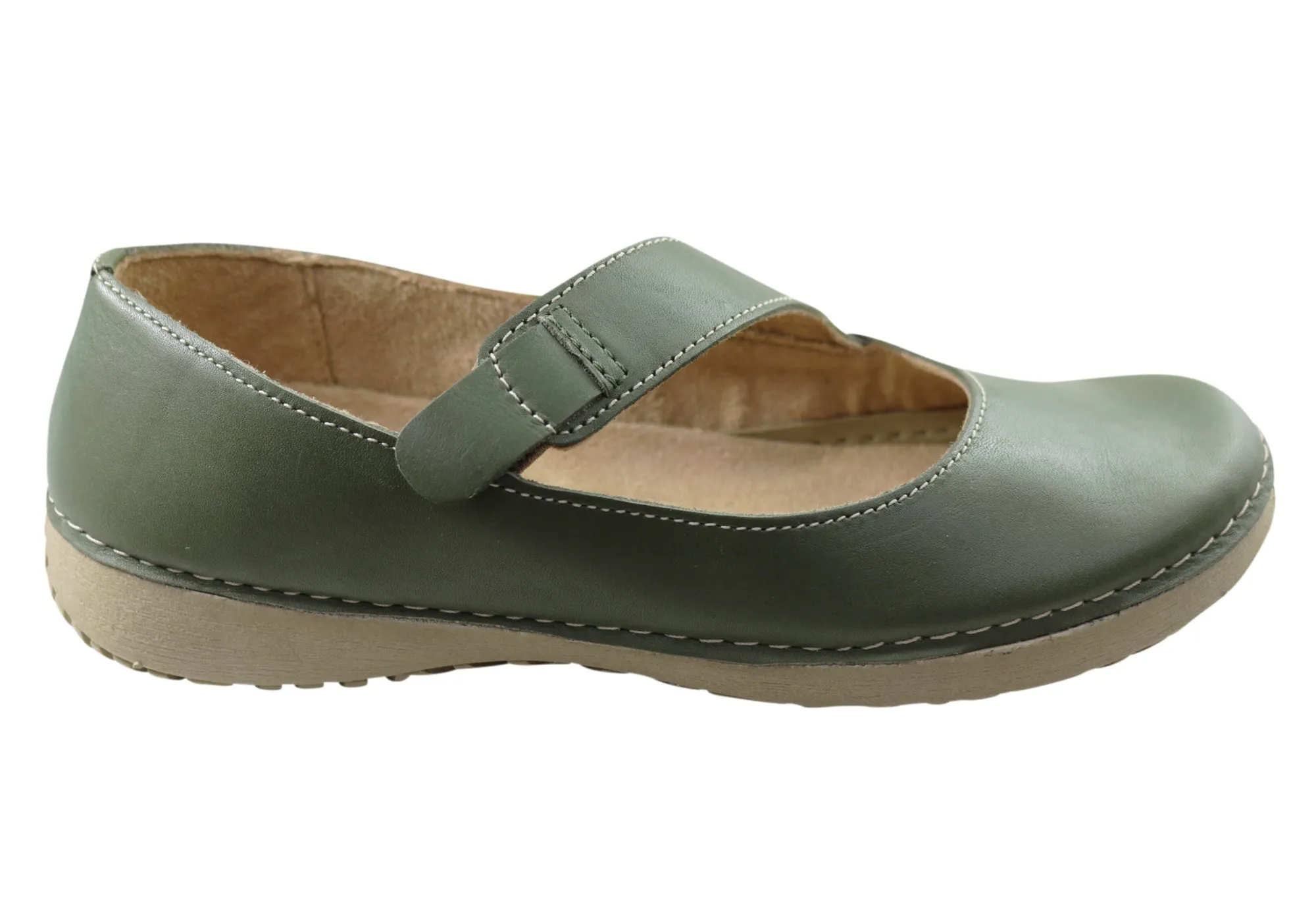 Andacco Oatley Womens Comfortable Leather Shoes Made In Brazil Cool Shape