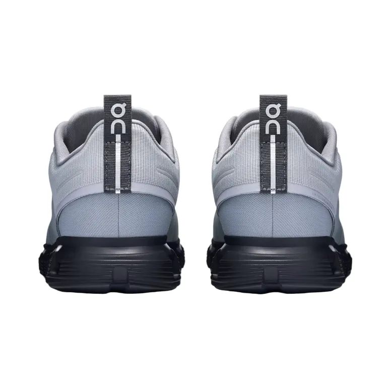 On Mens Trainer Cloud 6 WP Alloy/Wolf Seamless construction Lightweight Mesh Shoes