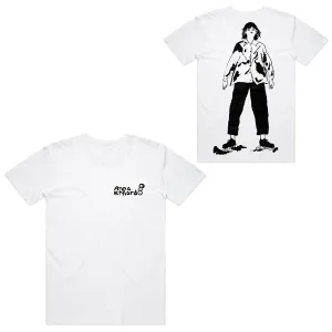 Anna Erhard Logo T-Shirt w/ Backprint Cozy Fit Design Fresh Comfort Style