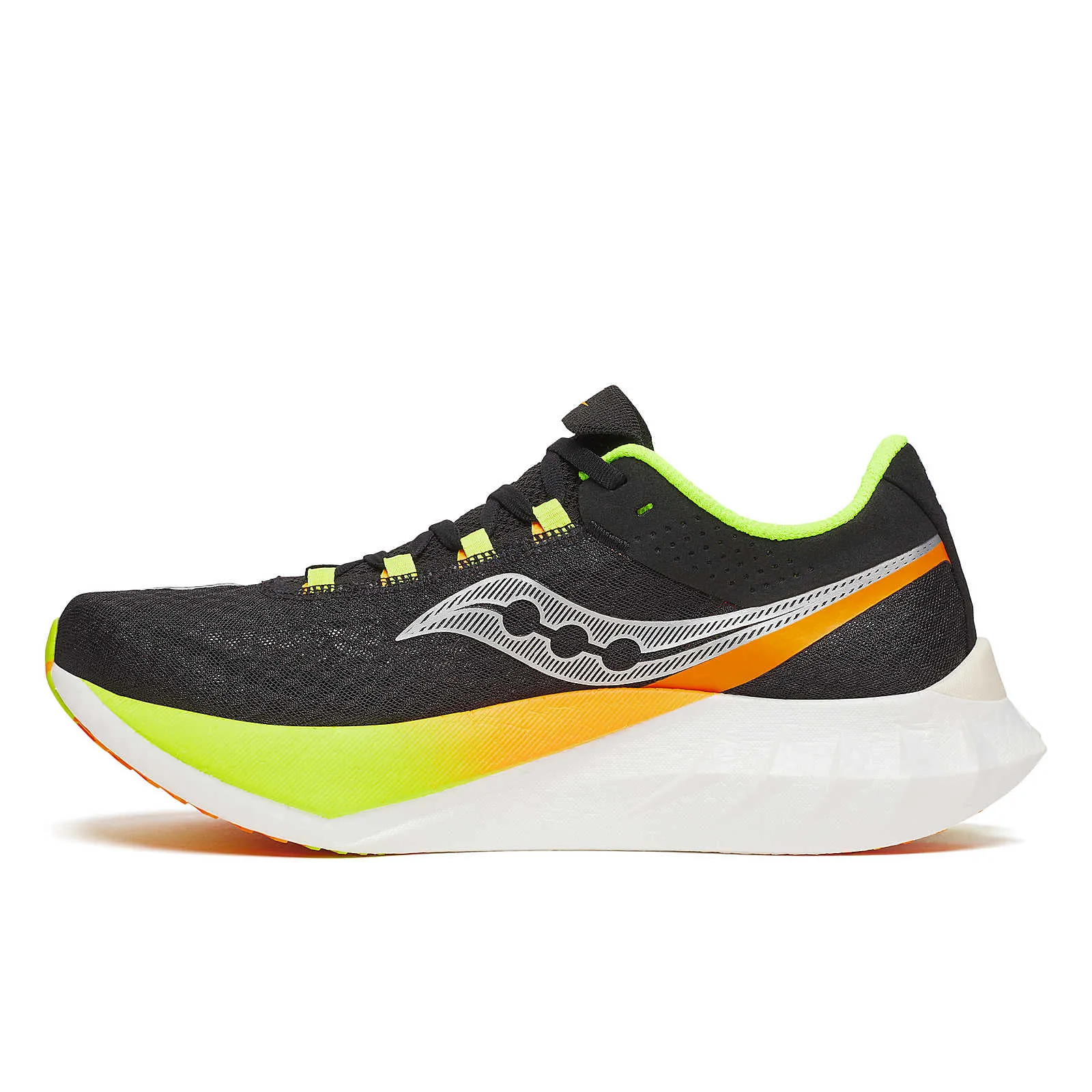 shock - absorbing shoes Saucony Mens Trainer Endorphin Pro 4 VO2 Black