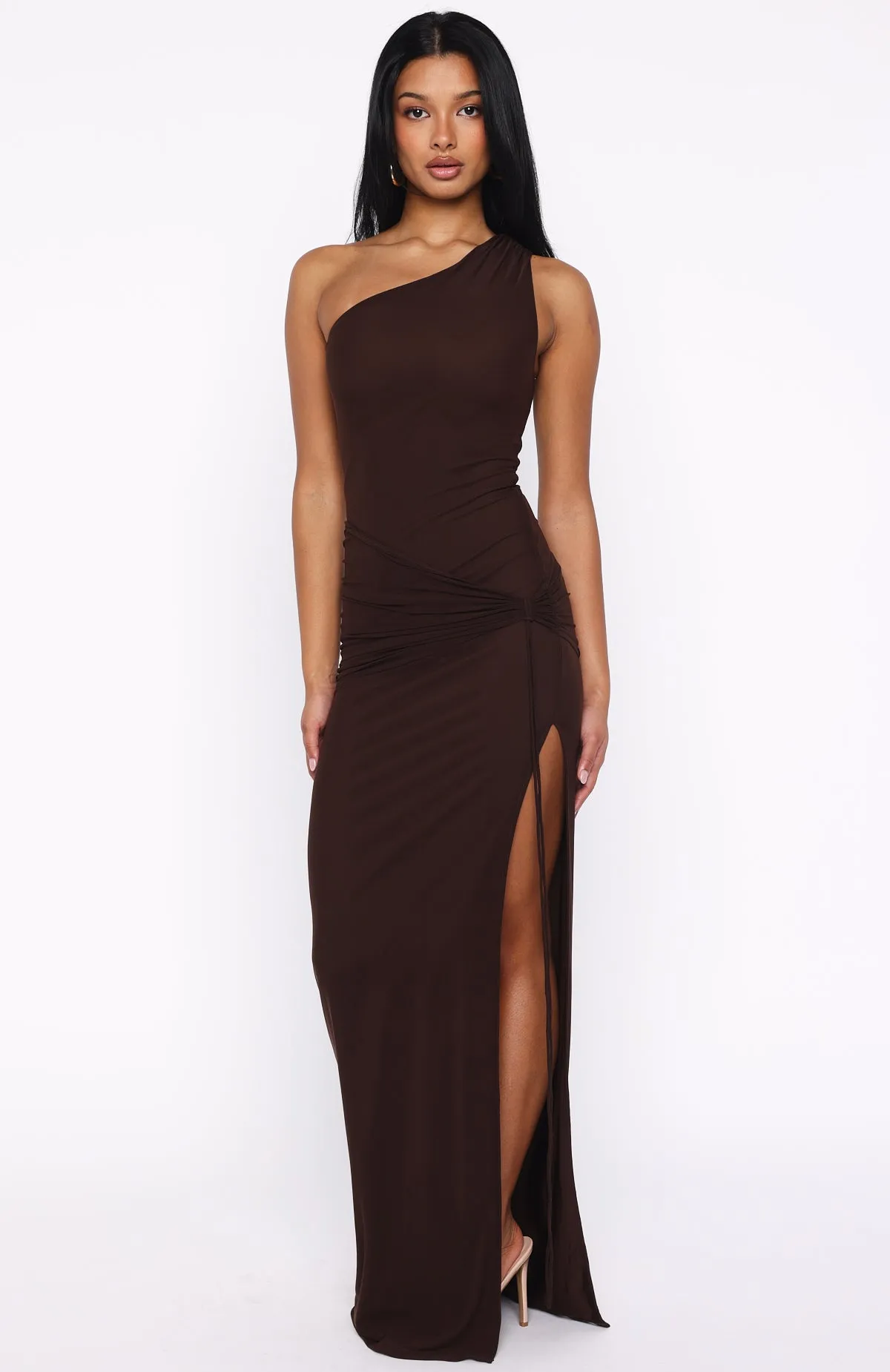 My Cure Maxi Dress Chocolate Versatile Style Wear Editor??s-Pick
