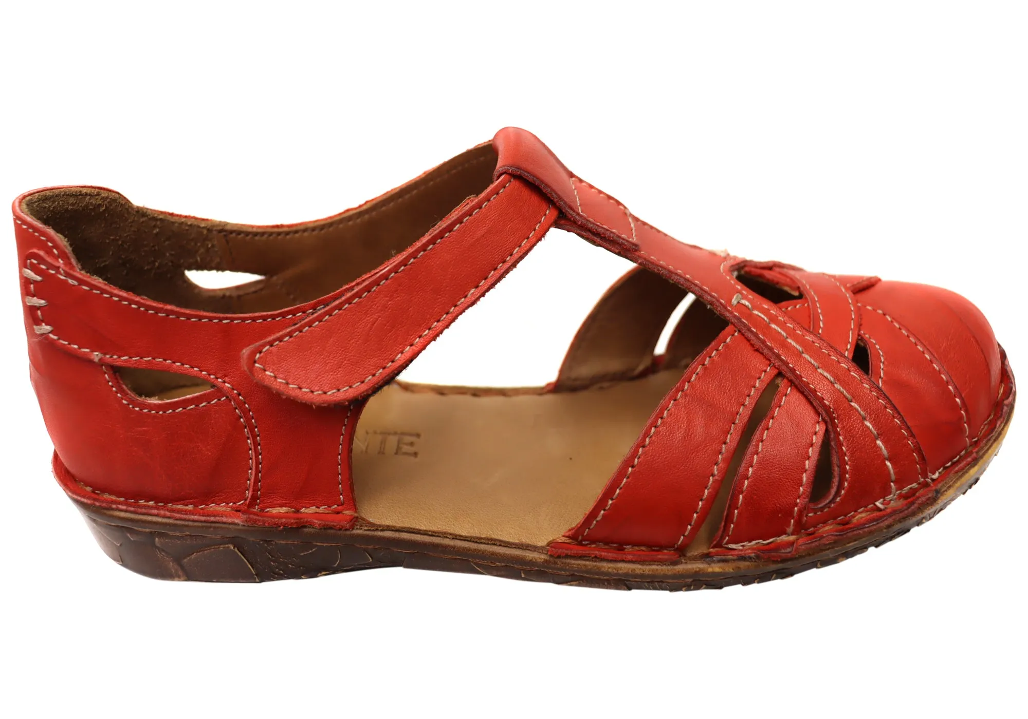 Sporty Detail Running Comfort Orizonte Banjo Womens European Comfortable Leather Shoes