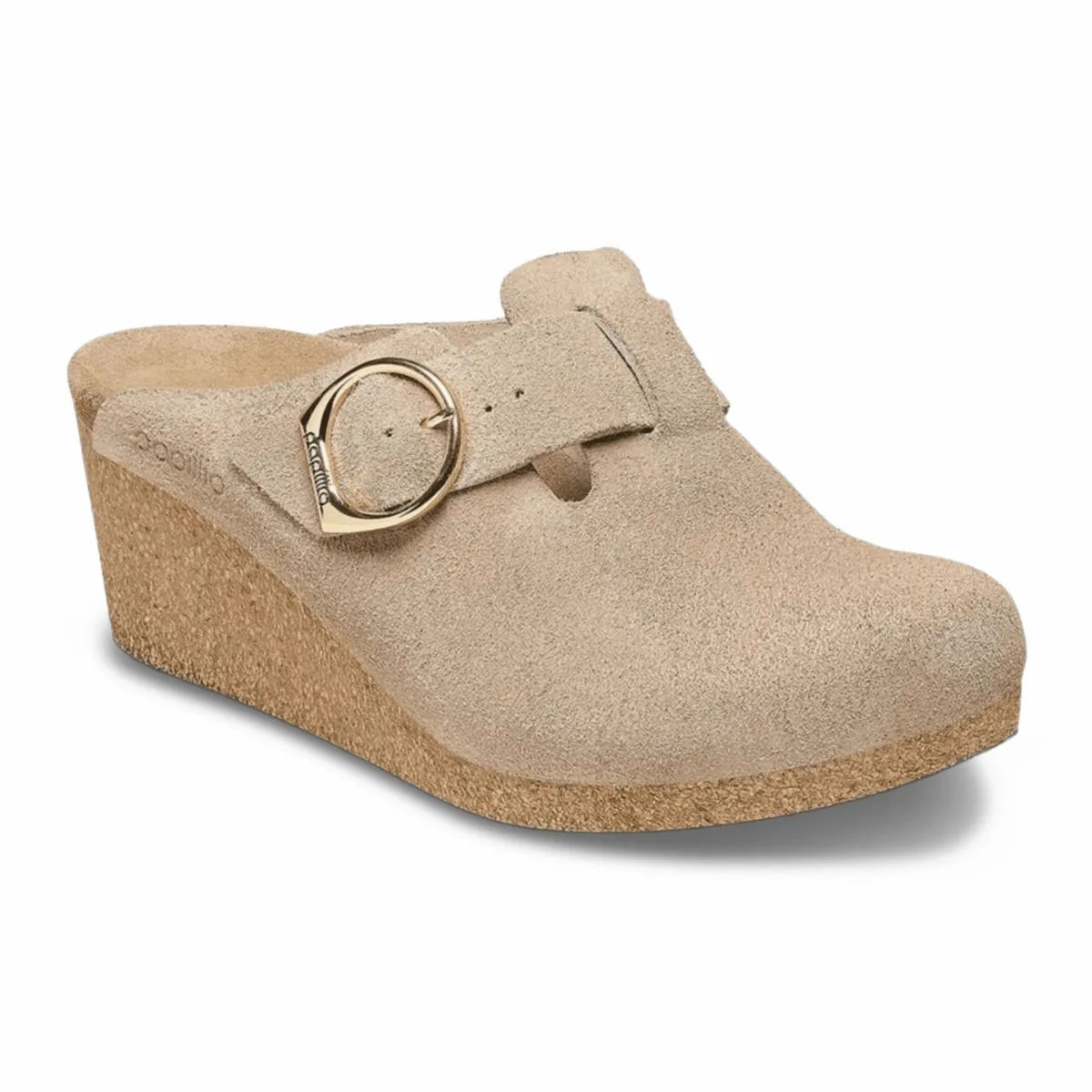 Walk Comfort Birkenstock Women's Fanny Warm Sand Suede Leather