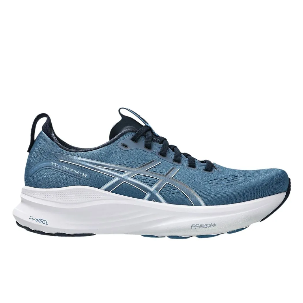asics Gel-Kayano 32 Men's Running Shoes running in a tunnel area shoes energy - return running option
