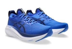 trail - tough Asics Mens Trainer Gel-Nimbus 27 Illusion Blue/Indigo Blue