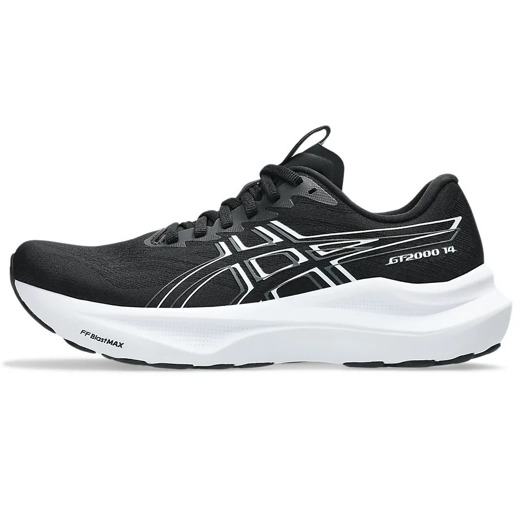 performance - maximized shoes Asics Mens Trainer GT-2000 14 Black/White