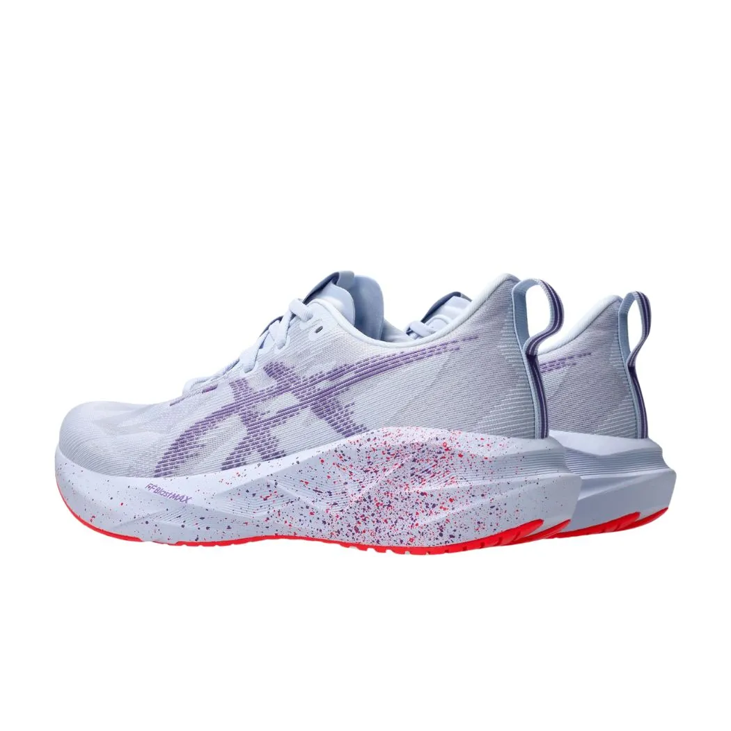 asics Novablast 5 Tokyo Men's Running Shoes stylish sports shoes running in a beach area shoes