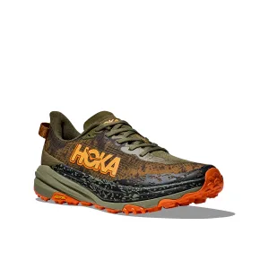 Hoka Mens Trainer Speedgoat 6 Antique Olive/Squash Bold Design