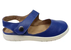 Everyday Footwear All Terrain Traction Balatore Claire Womens Comfortable Brazilian Leather Shoes