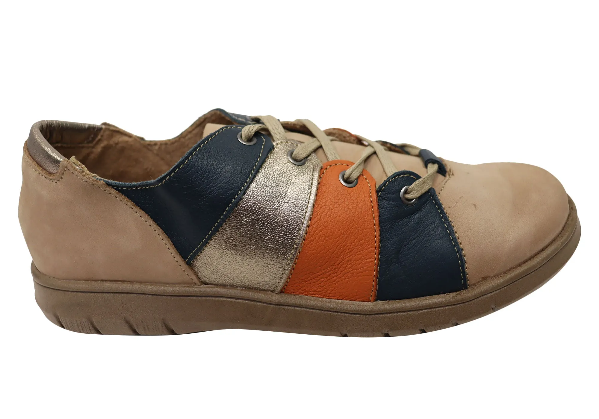 Path Stroll clean design Balatore Meredith Womens Comfortable Leather Shoes Made In Brazil