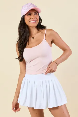 Ballet Bliss Pink Soft Knit Jersey Camisole Chic Skirt Outdoor Footwear