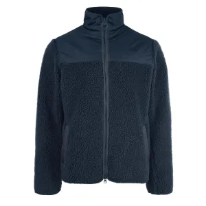 Barbour Hobson Fleece Jacket Navy Warm Layer