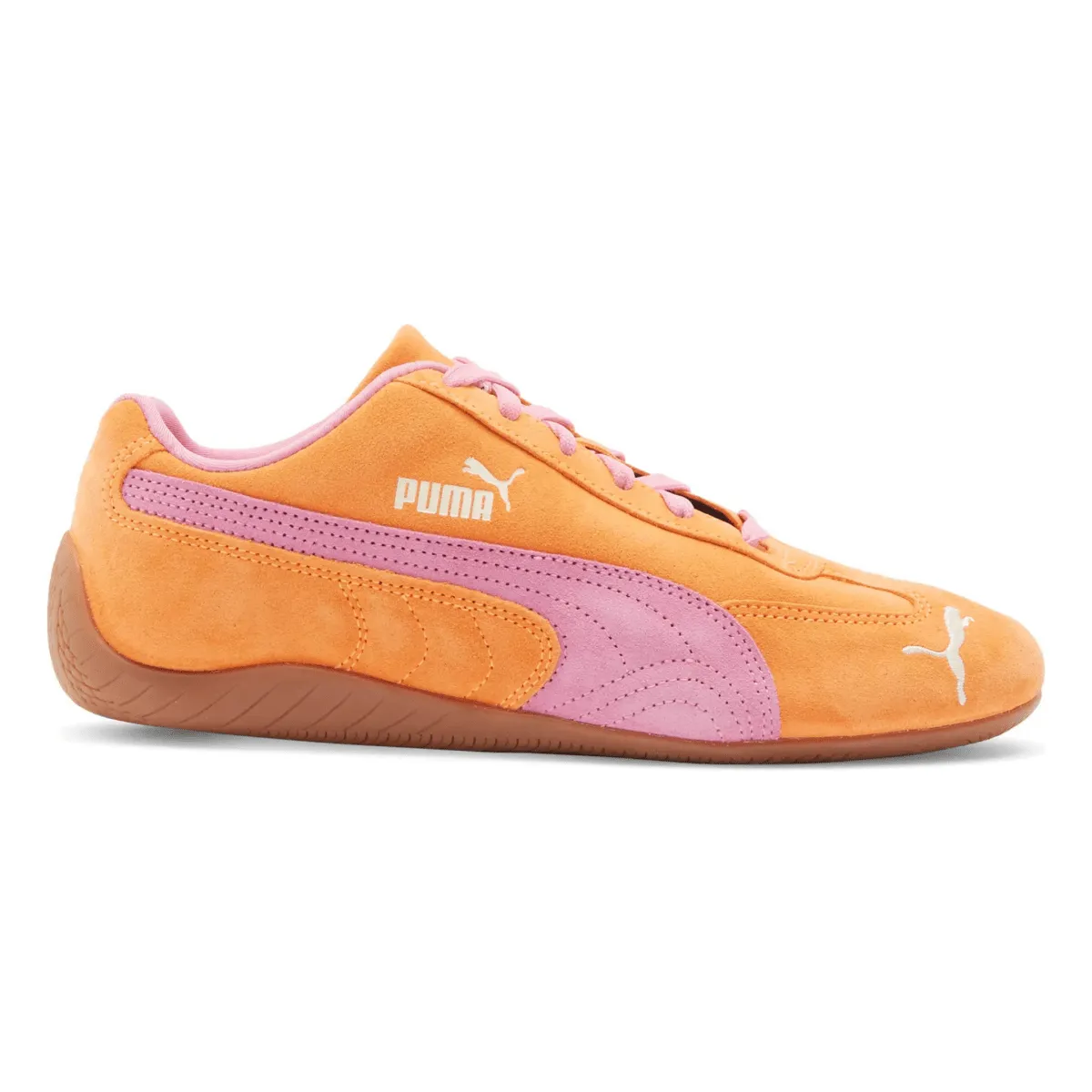 Puma Women's Speedcat OG Orange Glow/Poised Pink Practical Wear