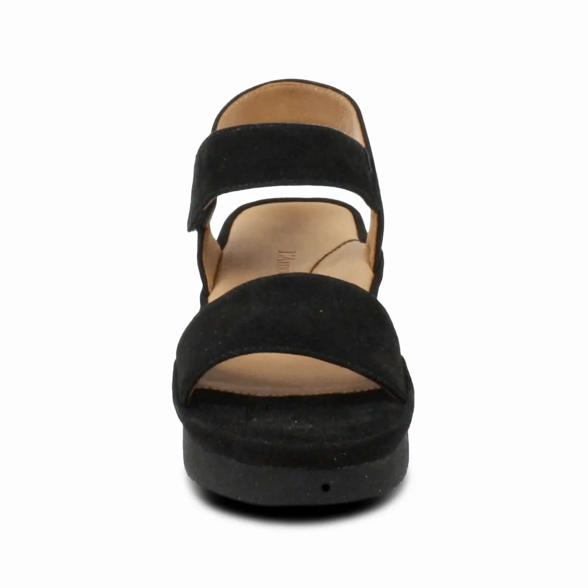 L'Amour Des Pieds Women's Abrilla Black Suede Men Mode